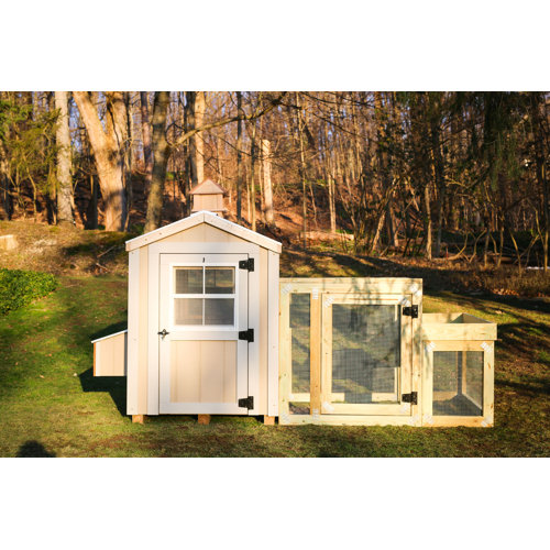 Cutest Coops 60 Square Feet Chicken Coop with Chicken Run Wayfair